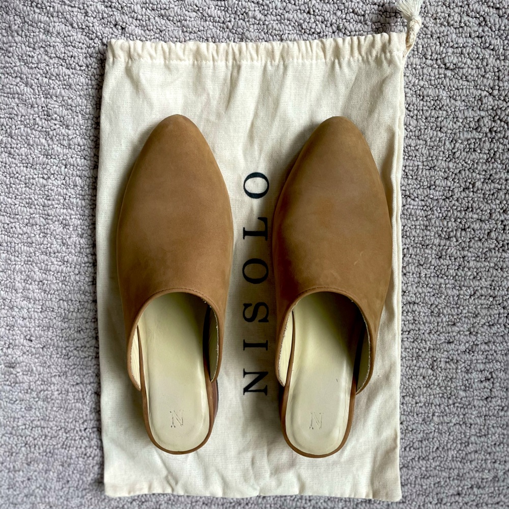 Nisolo Mariella leather mules